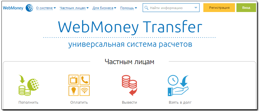 вебмани и транзакции